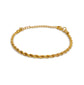 Rope Bracelet in Stainless Steel Gold / PVD Coated