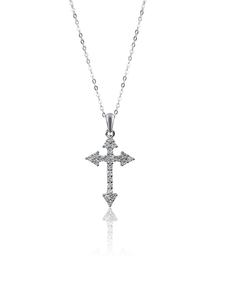 Arrow Cross Necklace Kaluxe Jewelry