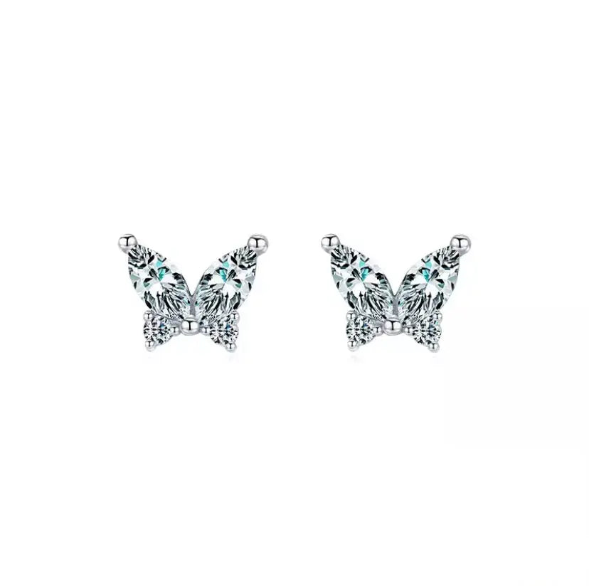 Butterfly Stud Earrings Kaluxe Jewelry