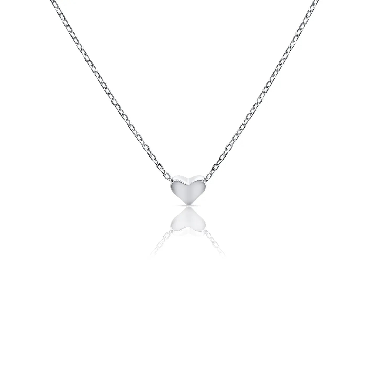 Dainty Heart Necklace Kaluxe Jewelry