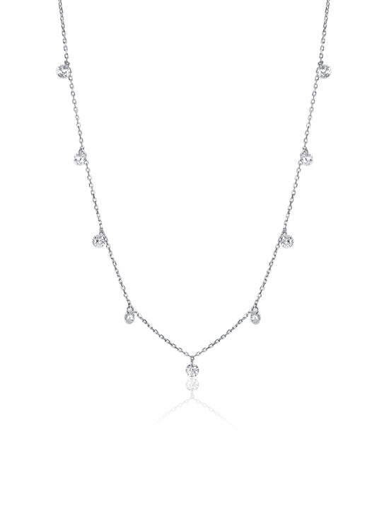 Dazzling 925 Sterling Silver Necklace