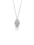 Hamsa Pendant Necklace Kaluxe Jewelry