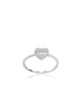 Serena Heart 925 Sterling Silver Ring