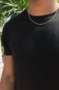 Rope 2mm Chain Necklace in Stainless Steel Gold / PVD Coated