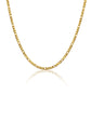 Figaro 3mm Chain Necklace in Stainless Steel Gold / PVD Coated