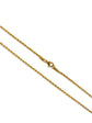 Rope 2mm Chain Necklace in Stainless Steel Gold / PVD Coated