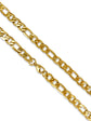 Figaro 6mm Chain Necklace in Stainless Steel Gold / PVD Coated