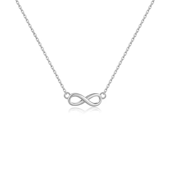 Dainty Infinity 925 Sterling Silver Necklace