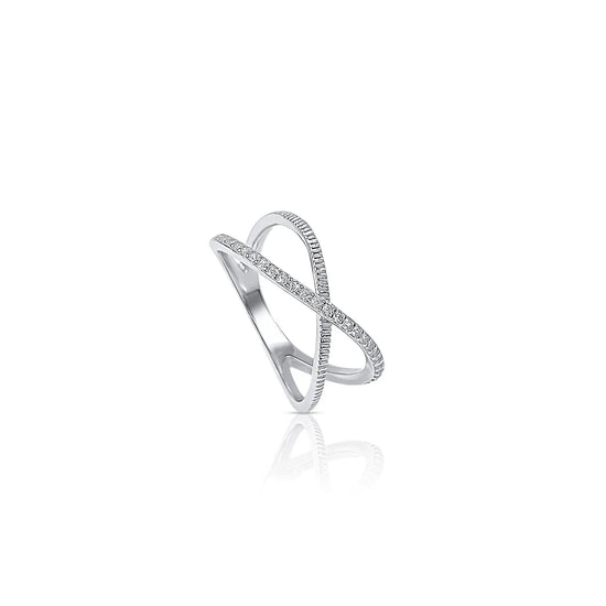 Lori Criss Cross Ring Kaluxe Jewelry