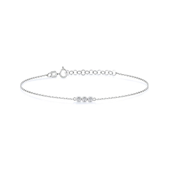 Trio Rolo 925 Sterling Silver Bracelet