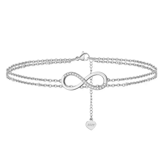 Tianna Infinity Anklet Kaluxe Jewelry